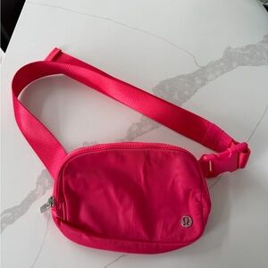 lululemon athletica Red Pink Crossbody Bag